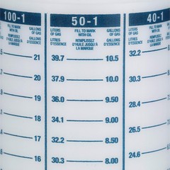 11873-1 Wide-Mouth Marine Fuel/Oil Mixing Bottle 1-Quart, One Size