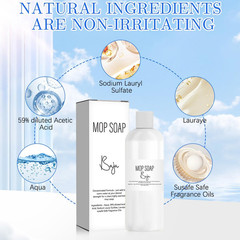 Mop Soap, 120Ml Luxury Floor Cleaning Soap, Multi-Surface Deep Clean with Lastin