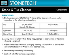 Stone Tile Cleaner 1 Gallon 3.8L