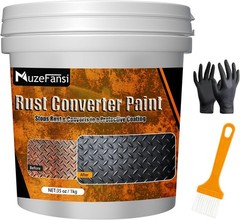 35 oz 2-in-1 Rust Converter & Metal Primer – Stops Rust, Paint Over Rusted Metal