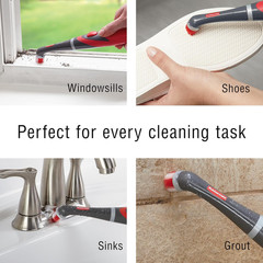 Rubbermaid Reveal Power Scrubber with Multi-Purpose Head, Cordless Electric Batt