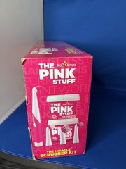 The Pink Stuff Battery Powered Miracle Scrubber Kit, Bathroom Paste
