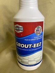 Clean-eez Grout-eez Heavy-Duty Grout Cleaner – 32 oz. for Tile & Grout Shine