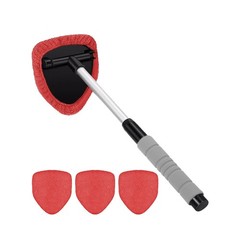 Extendable Car Window Glass Wiper Cleaner Brush Windshield Cleaning Tool Kit