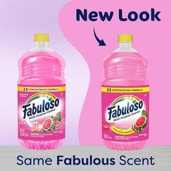 Fabuloso 2X Concentrated Multi-Purpose Cleaner, Watermelon Scent, 56 fl oz