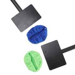 3PC Window Windshield Cleaning Tool Microfiber Car Wiper Cleaner Glass Brush USA