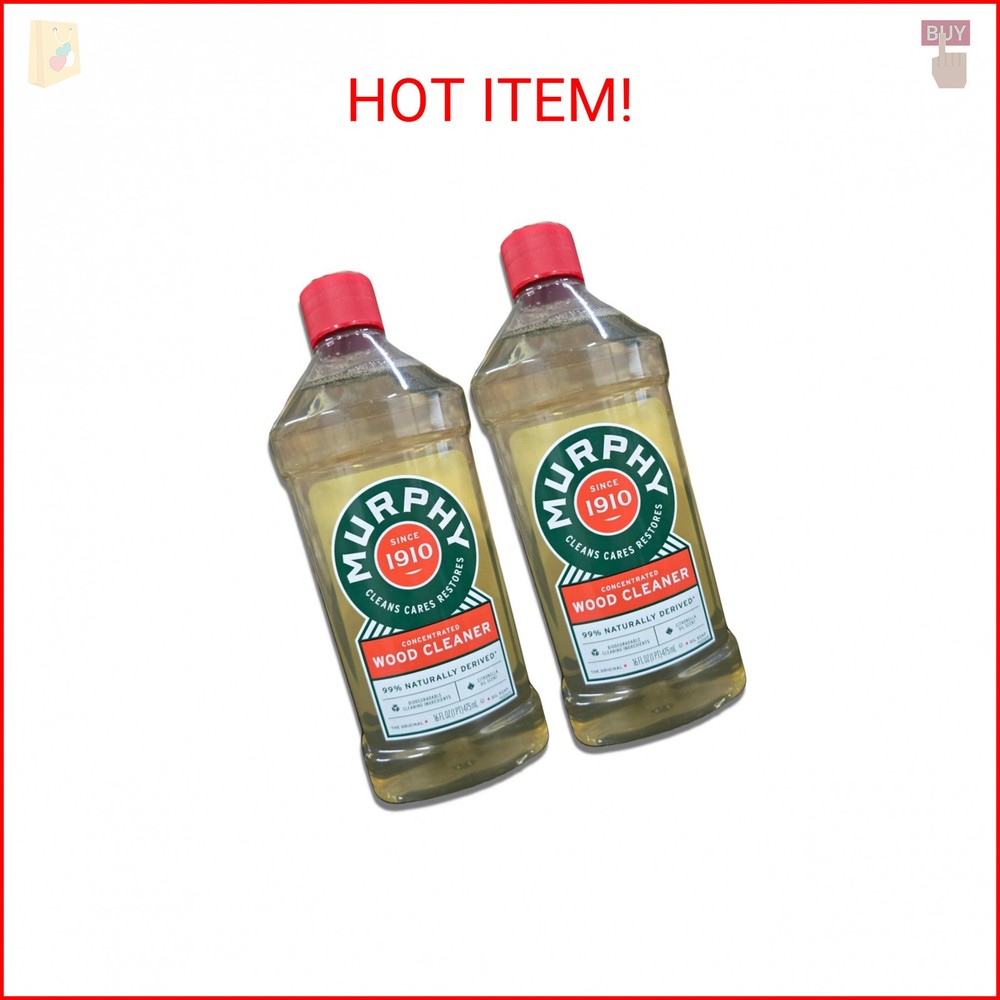 Murphy Oil Soap, Original Formula 16 fl oz (473 ml) – Pack of 2