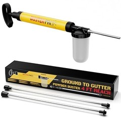 Adjustable 4FT Diatomaceous Earth Powder Duster & Sprayer – Precision Pump Appli