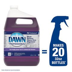 Dawn Professional Multi-Surface Heavy Duty Degreaser Concentrate for Kitchen, Re