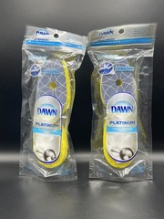 Dawn Platinum Fillable Dishwand Refills Sponges Dish SuperFabric 2 Packs Of 2