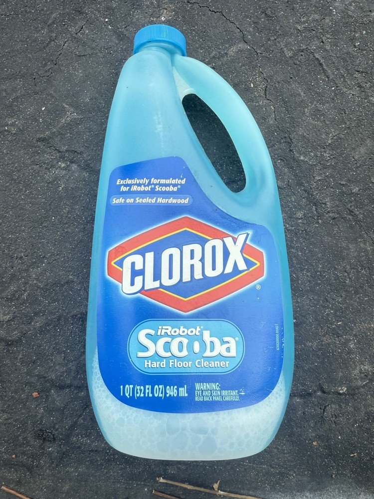 Clorox iRobot Scooba Hard Floor Cleaner Hardwood Cleaning 32 Oz Sealed
