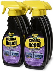 92184-6PK Premium Glass Cleaner with Rain Repellent for 22 Fl Oz (Pack of 6)