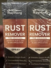 New RAYHONG Original Rust Remover Spray 30ml | 2-Pack — Effective Rust Removal