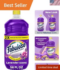 2X Concentrated Lavender Multi-Purpose Cleaner | 56 Fl Oz Eco-Friendly Solution