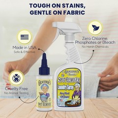 Grandma’s Secret Spot Remover Laundry Spray – Chlorine, Bleach and Toxin-Free Fa