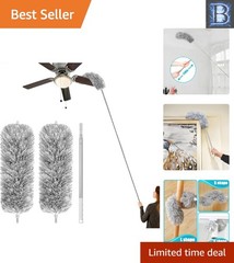 Versatile 110-Inch Feather Duster – Perfect for Cleaning Fans, Blinds & Ceilings