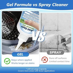 Mold-Stain Remover Gel for Washing Machine & Bathroom – Low Odor Remover Gel …
