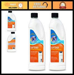 Water Softener Cleaner & Salt Booster Powder 24oz – 2-Pack, Removes Hard Water B