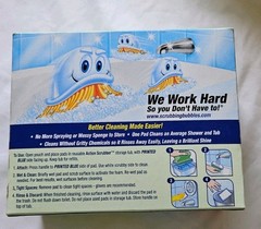 Scrubbing Bubbles Action Scrubber Tub & Shower Starter Kit 4 Pads NEW NLA