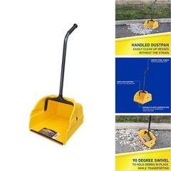 Quickie 495 Jumbo Debris Dustpan with Handle