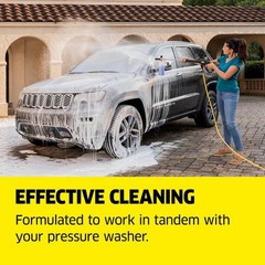 Kärcher Vehicle Wash and Wax, Pressure Washer Detergent, Cleans Cars, Bikes, …