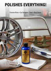 Metal Polish Paste – Stainless Steel Copper Brass Bronze Chrome Cleaner – Met…