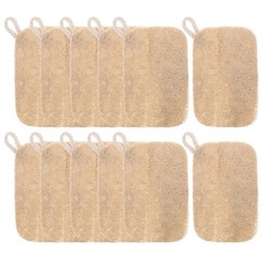 30 PCS Natural Loofah Sponge Luffa Dish Towel Handmade Cleaning Scourers