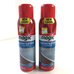 Magic Countertop Cleaner Spray 17oz Kitchen Surface Cleaner Discontinued 2 PK