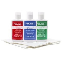 NOVUS-PK1-2 | Plastic Clean & Shine #1, Fine Scratch Remover NOVUS 2, 3