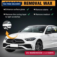 2PCS Car Scratch Removal Wax, Universal Premium Polishing Compound for Deep Scra