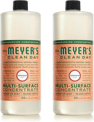 MRS. MEYER’S CLEAN DAY Multi-Surface Cleaner Concentrate, 32 Fl. Oz – Pack of 2