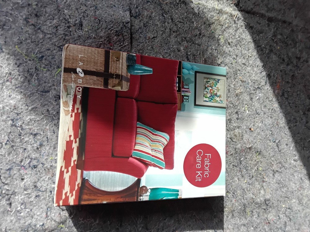 La-Z-Boy Furniture Care Kit Fabric, Red & Gold Upholstery Stain Remover lazy boy