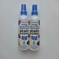 Miss Mouth’s – Messy Eater Stain Treater Spray – 4 fl oz – 2 Pack