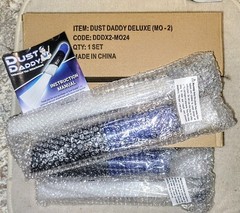 Dust Daddy Deluxe Dust Cleaning Tool Vacuum Attachment (Lot Of 2 Sets)