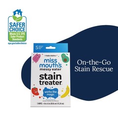 Stain Remover Wipes for Baby Clothes Food Grease Coffee Messy Eater Newborn