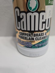 (1) CAMEO Copper Brass Porcelain Powder Cleaner 10 Oz No Phosphorus Discontinued