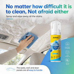 5X All-Purpose Spray 150ml with Sponge & Towel,4-in-1 Multi-Enzyme Foam Cleaner