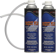 DIGEST plus Foaming Drain Cleaner and Odor Eliminator, 2 Count