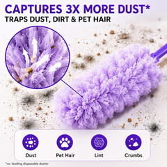 30 Count 360°Heavy Duty Duster Refills, Multisurface Duster Refills Only