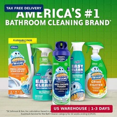 Scrubbing Bubbles Fresh Gel Toilet Bowl Cleaning Stamps, Helps Keep Toilet Clean