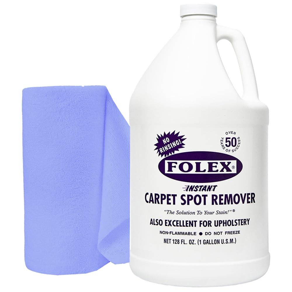 Instant Carpet Spot Remover 128 oz – Powerful Stain Remover for Carpets, Upho…