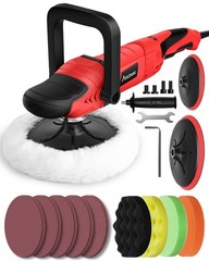 Pulidora de brillar autos orbital maquina para pulir carros profesional set kit