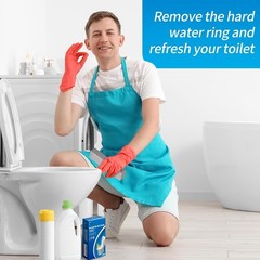 Pumice Stone for Toilet Bowl Cleaning,Pumice Stick Powerfully Away Limescale …