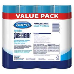 Sprayway, Glass Cleaner, 19 Oz Cans, Pack of 4-Free Shipping