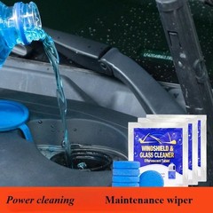 All Season Windshield Washer Effervescent Tablets Solid Concentrate Shellac