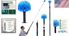 Telescoping Cobweb Duster for High Ceilings, 20 Ft