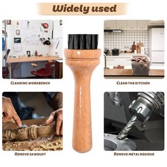 Rivet Brush for Vinyl Wrap, Graphics Reflective Film on Rivets, Wooden Washin…