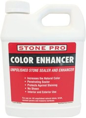 Stone Pro Color Enhancer Impregnating Sealer for Stone Slate Brick Pavers & More