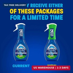 Dawn Powerwash Gain Original Dish Spray, Liquid Dish Soap, Dish Soap Refill, , 1