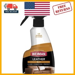 Leather Cleaner & Conditioner – UV Protection, 12 Fl Oz | Cleans & Restores L…